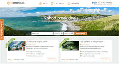 Desktop Screenshot of greatlittlebreaks.com